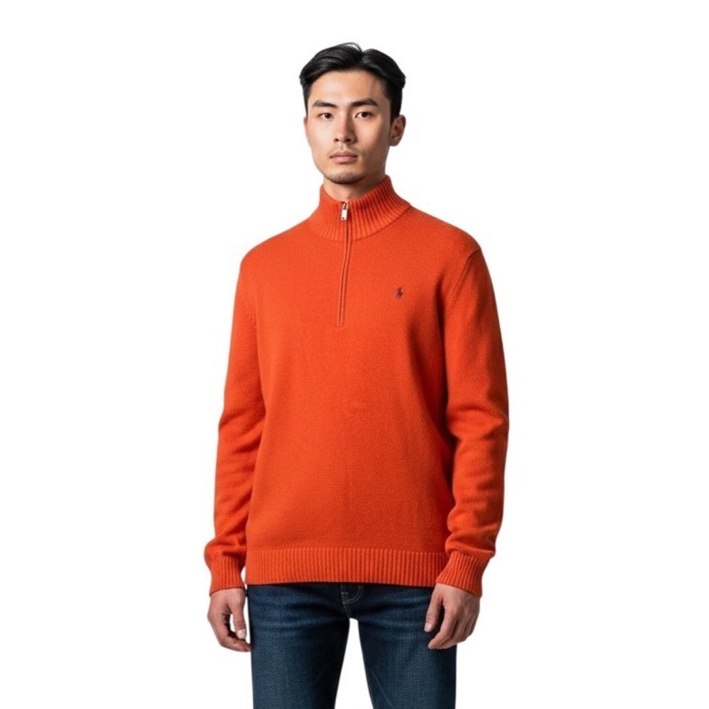 Polo Ralph Lauren Mens Quarter Zip Size XL
